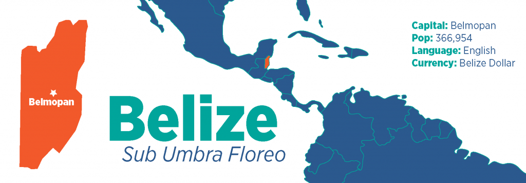 Belize location on map