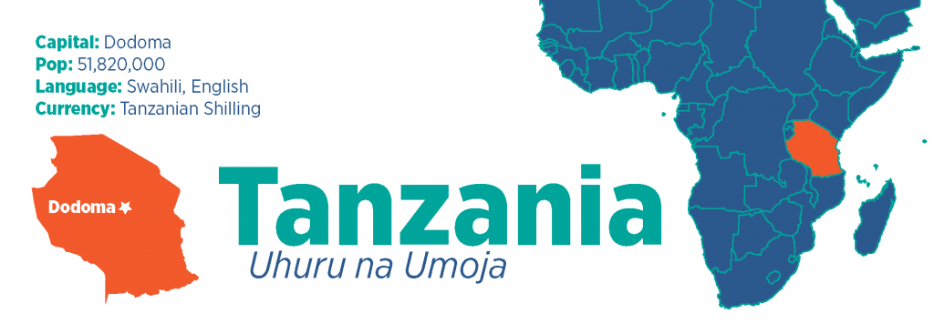 Tanzania map location